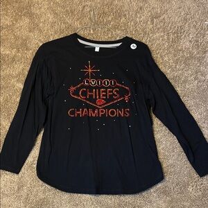 Black Chiefs Champions Long Sleeve Shirt